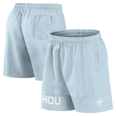 Houston Astros Elements Swim Shorts Light Blue