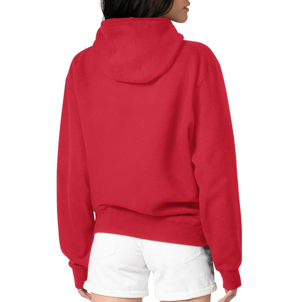 Montreal Canadiens G-III 4Her by Carl Banks Women's Hockey Love Fleece Pullover Hoodie - Red Hoodies