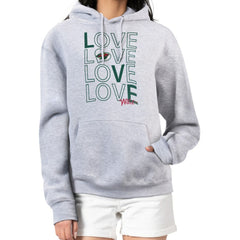 Minnesota Wild G-III 4Her by Carl Banks Women's Hockey Love Fleece Pullover Hoodie - Gray Hoodies