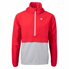 New York Giants Cutter & Buck Charter Eco Recycled Anorak Half-Zip Jacket - Red discount