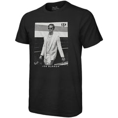 Joe Burrow Cincinnati Bengals Majestic Threads Oversized Player Image T-Shirt - Black cheap