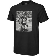 Trevor Lawrence Jacksonville Jaguars Majestic Threads Oversized Player Image T-Shirt - Black on sale