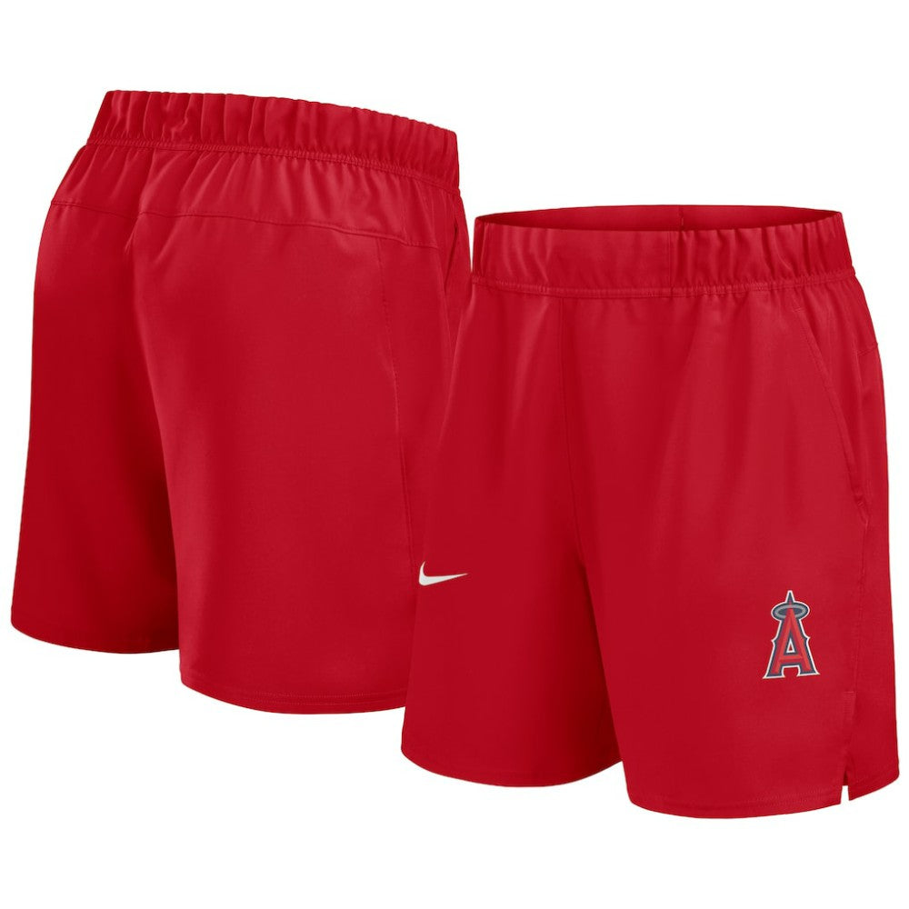 Los Angeles Angels Woven Victory Dri-FIT Shorts Red