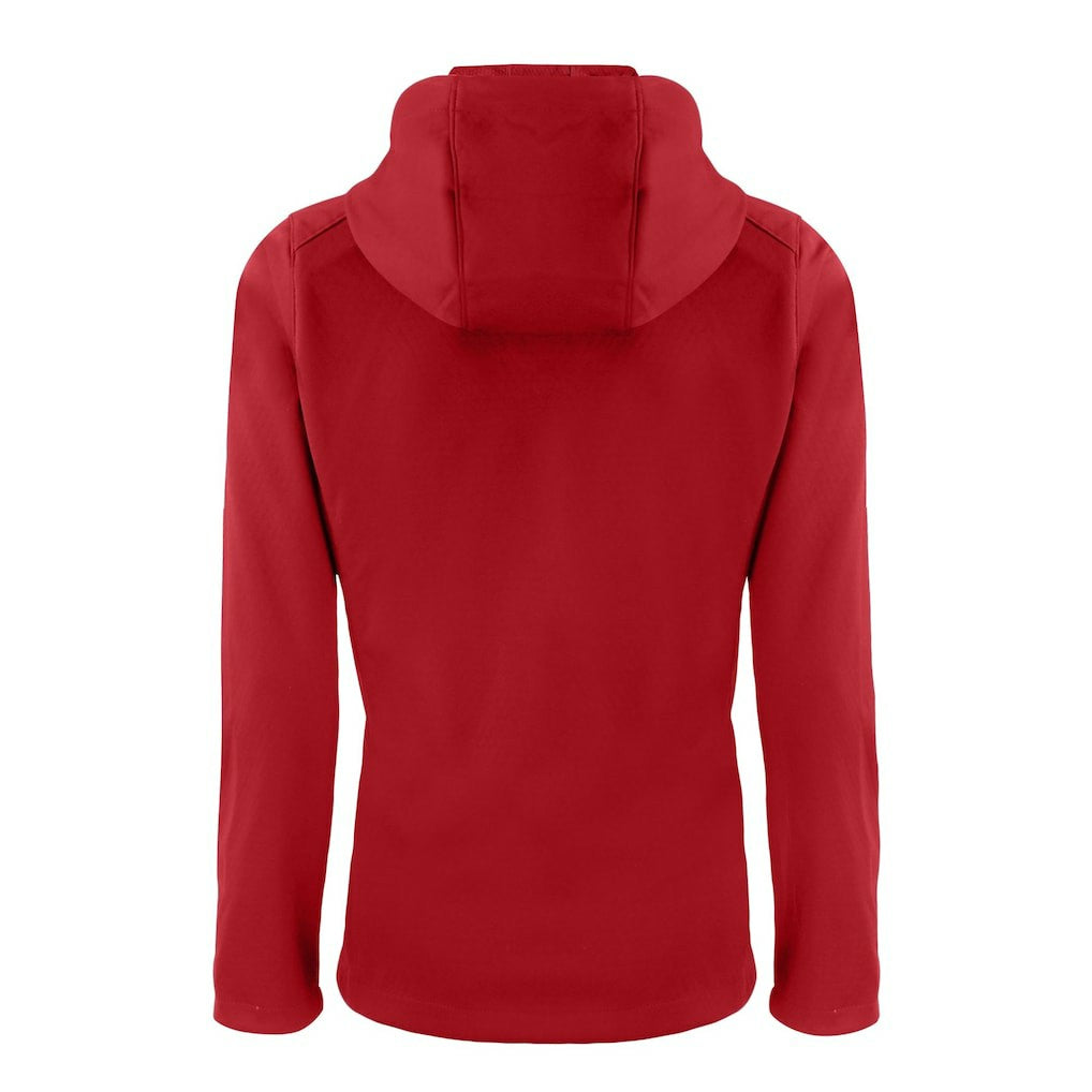 Atlanta Falcons Cutter & Buck Women's Evoke Eco Softshell Recycled Full-Zip Hooded Jacket - Red outlet