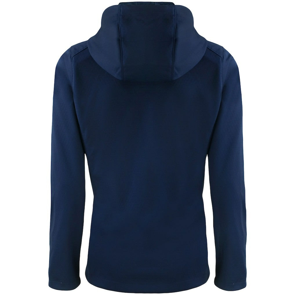 Denver Broncos Cutter & Buck Women's Evoke Eco Softshell Recycled Full-Zip Hooded Jacket - Navy sale