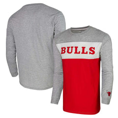 Chicago Bulls Unisex Loge Long Sleeve T-Shirt sale - Heather Gray cheap