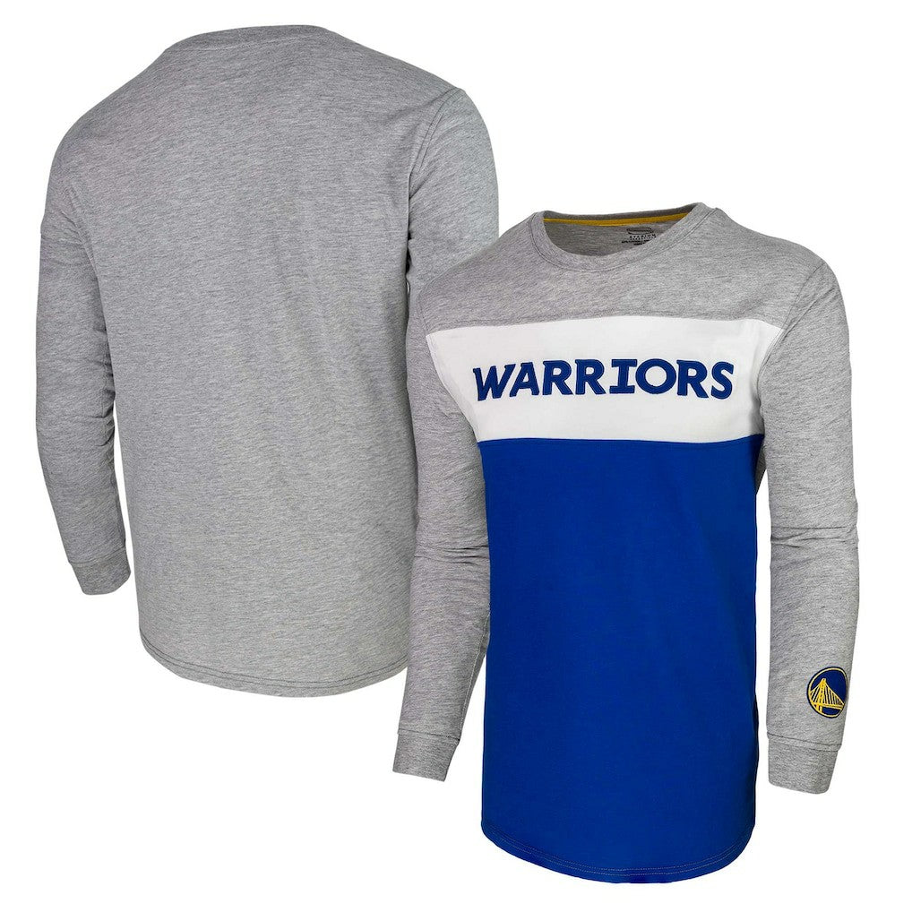 Golden State Warriors Unisex Loge Long Sleeve T-Shirt sale - Heather Gray online
