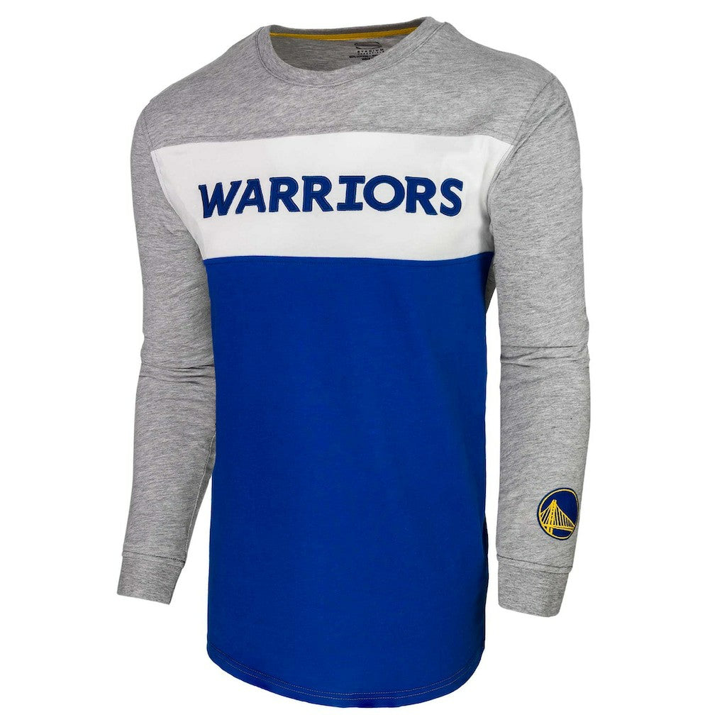 Golden State Warriors Unisex Loge Long Sleeve T-Shirt sale - Heather Gray online