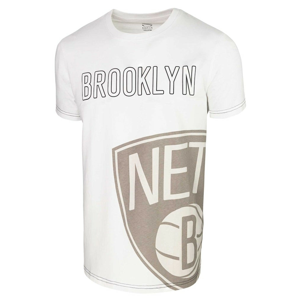 Brooklyn Nets Stadium Essentials Unisex Scoreboard T-Shirt - White on sale