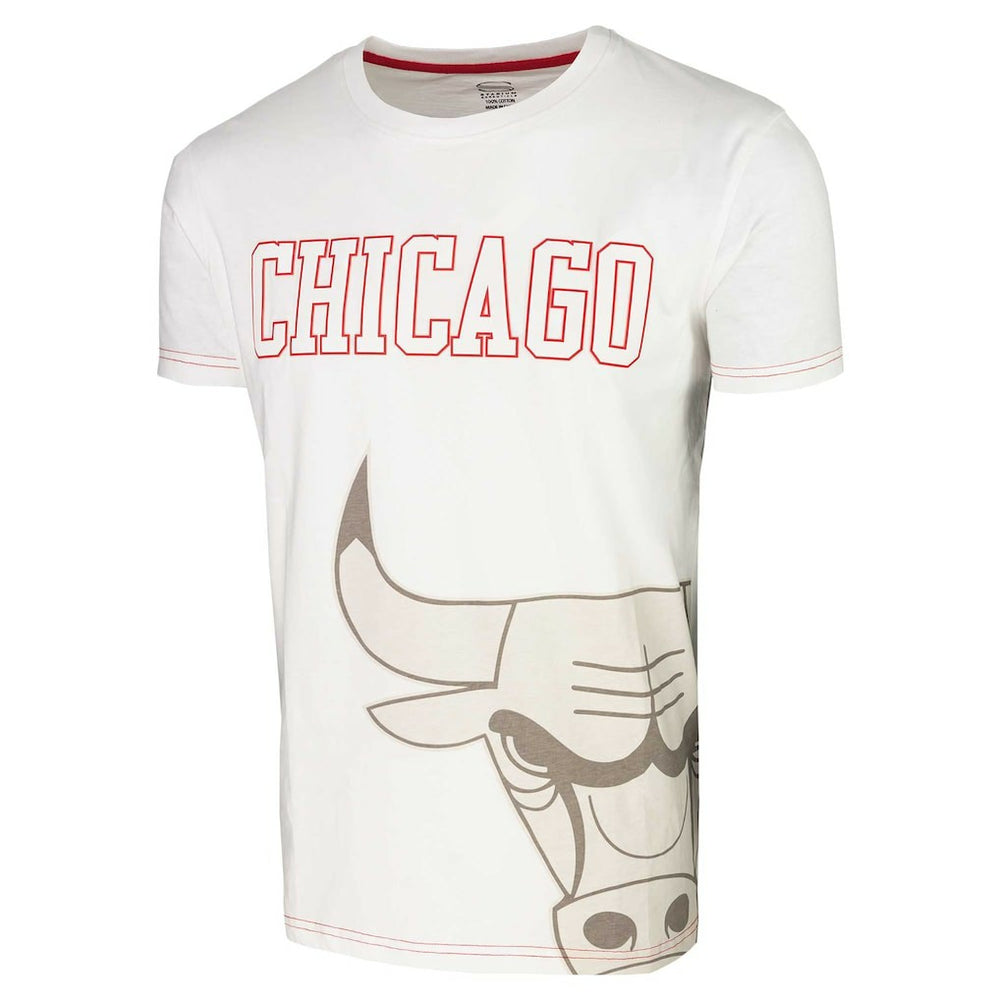 Chicago Bulls Stadium Essentials Unisex Scoreboard T-Shirt sale - White for sale