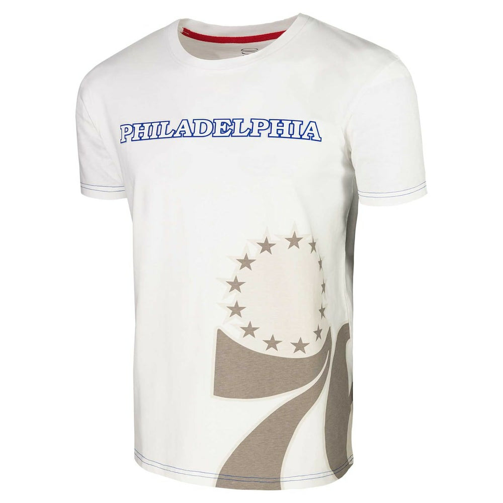 Philadelphia 76ers Stadium Essentials Unisex Scoreboard T-Shirt - White cheap