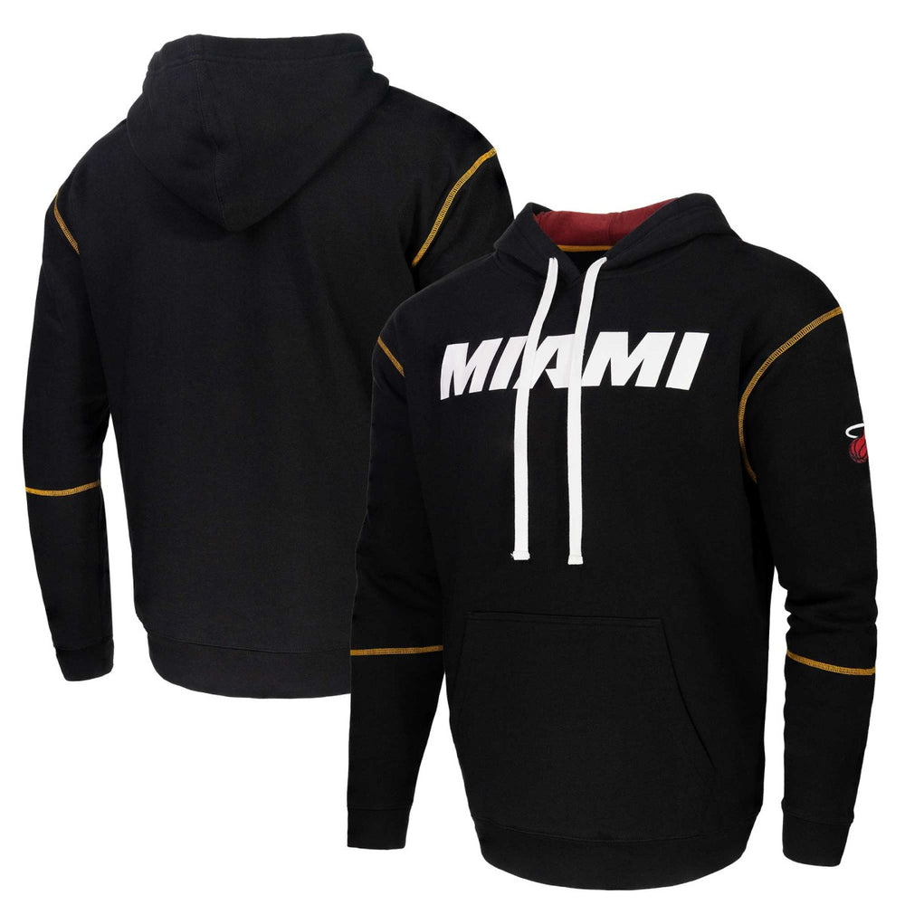 Miami Heat Stadium Essentials Monument Pullover Hoodie - Black outlet