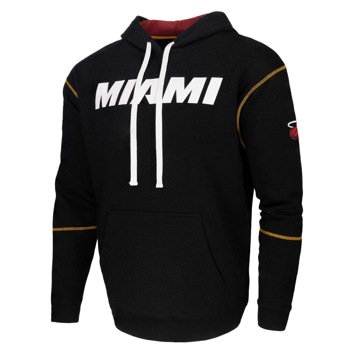 Miami Heat Stadium Essentials Monument Pullover Hoodie - Black outlet