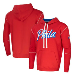 Philadelphia 76ers Stadium Essentials Monument Pullover Hoodie - Red on sale