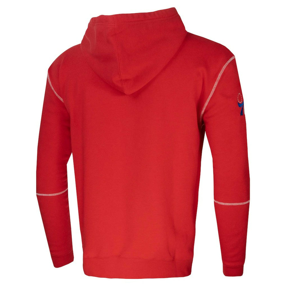 Philadelphia 76ers Stadium Essentials Monument Pullover Hoodie - Red on sale