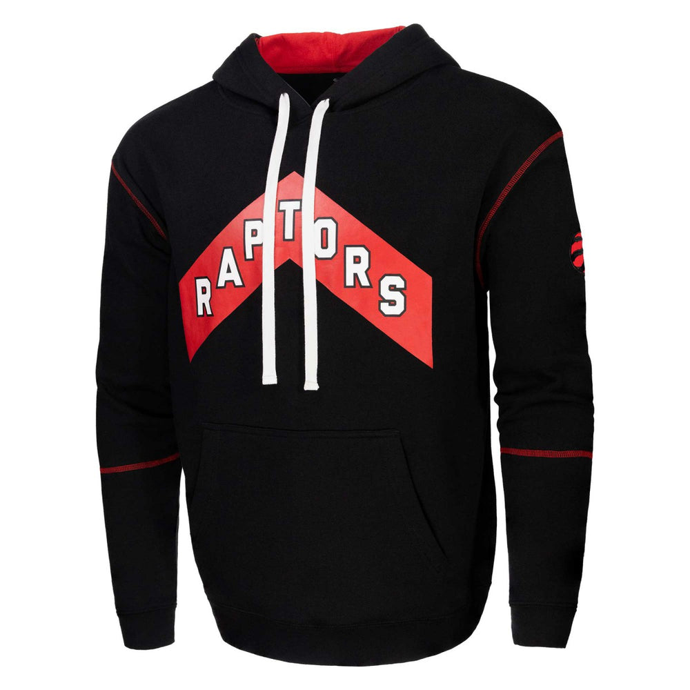Toronto Raptors Stadium Essentials Monument Pullover Hoodie - Black on sale