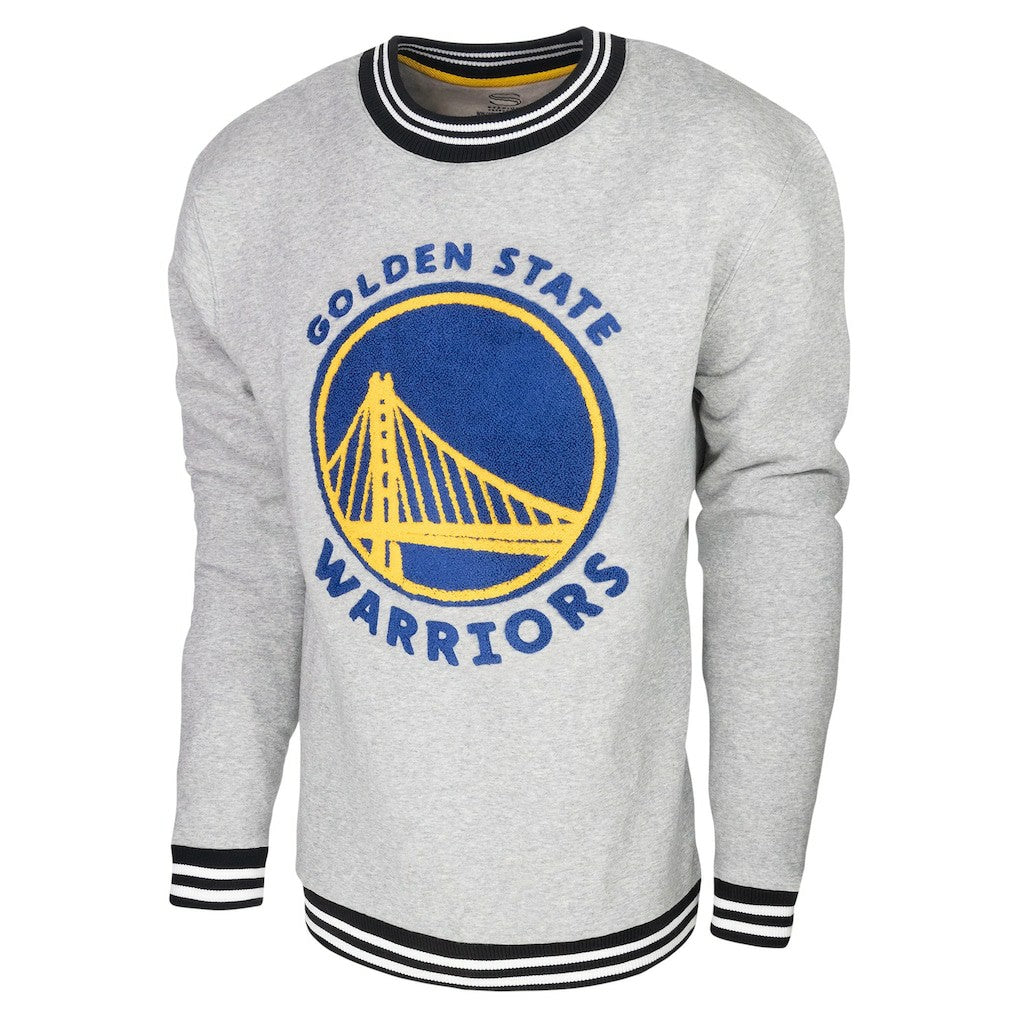 Golden State Warriors Stadium Essentials Club Level Pullover Sweatshirt sale - Heather Gray outlet