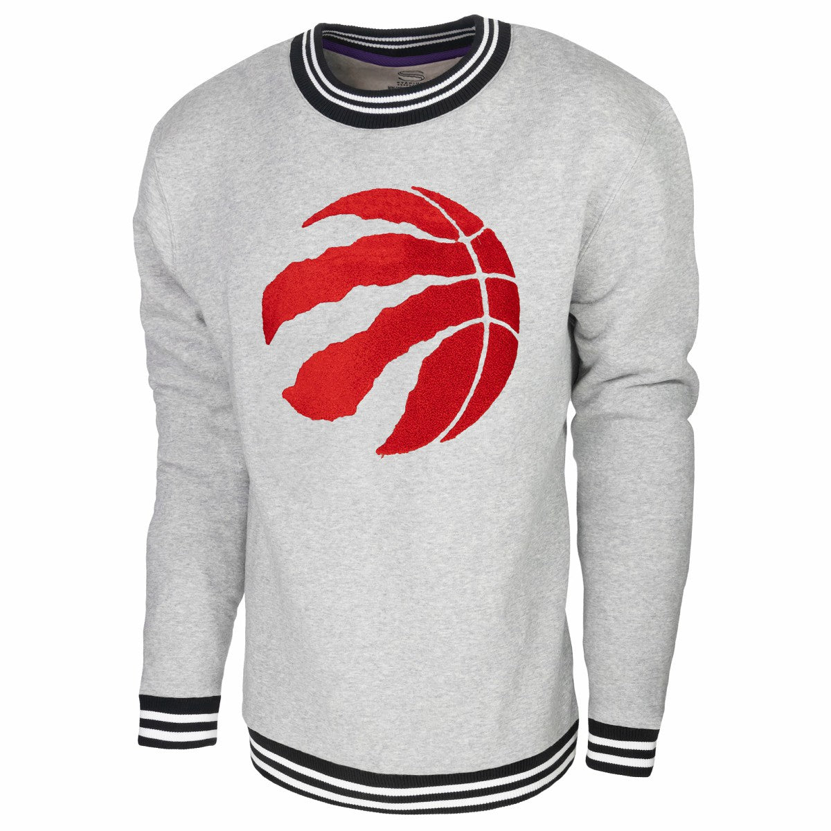 Toronto Raptors Stadium Essentials Club Level Pullover Sweatshirt - Heather Gray discount