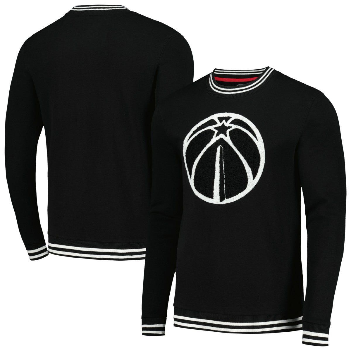 Washington Wizards Stadium Essentials Club Level Pullover Sweatshirt - Black on sale