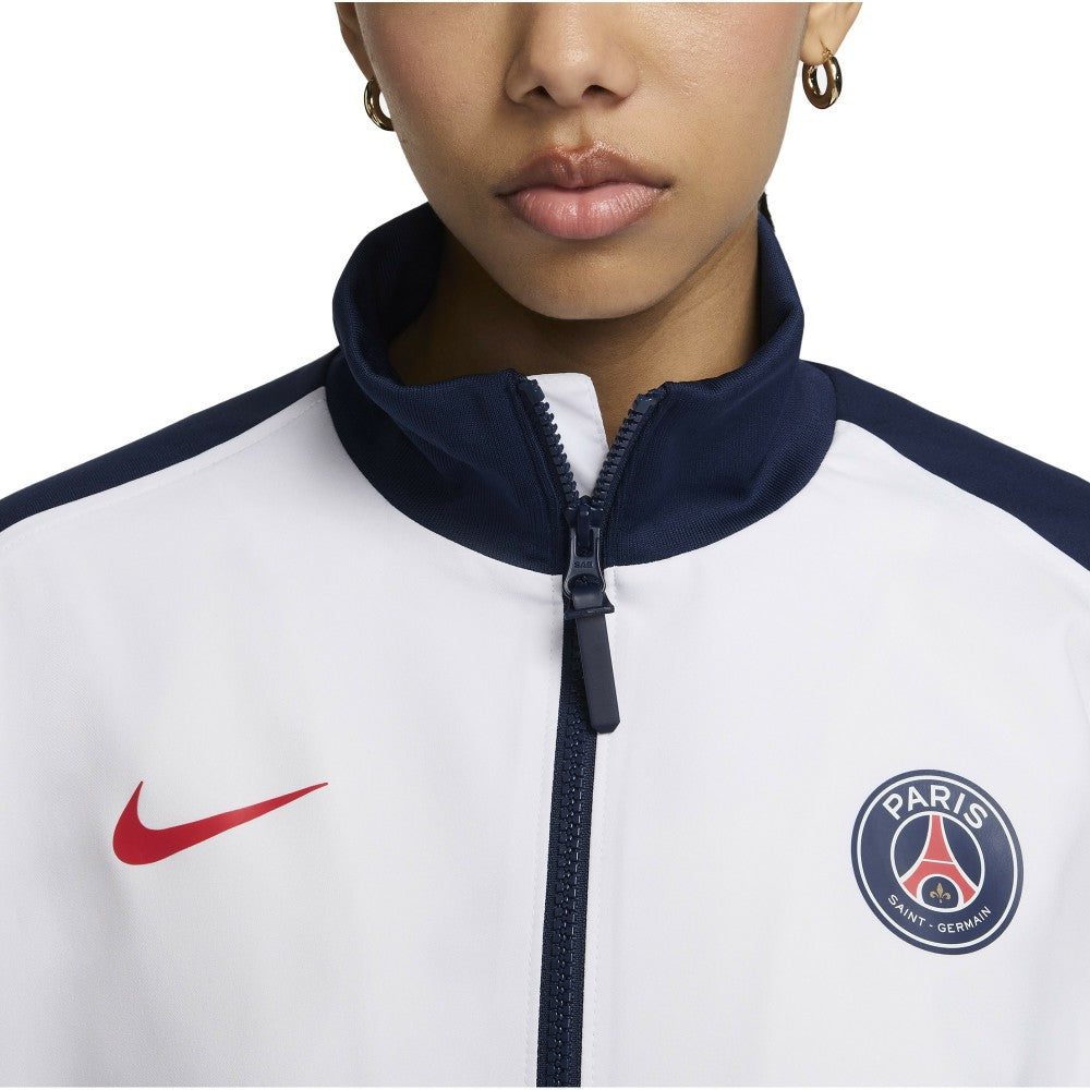 Paris Saint-Germain Women's 2024/25 Strike Anthem Full-Zip Jacket - White shop