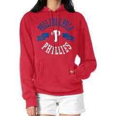 Philadelphia Phillies G-III 4Her by Carl Banks Women's City Graphic Pullover Hoodie Red