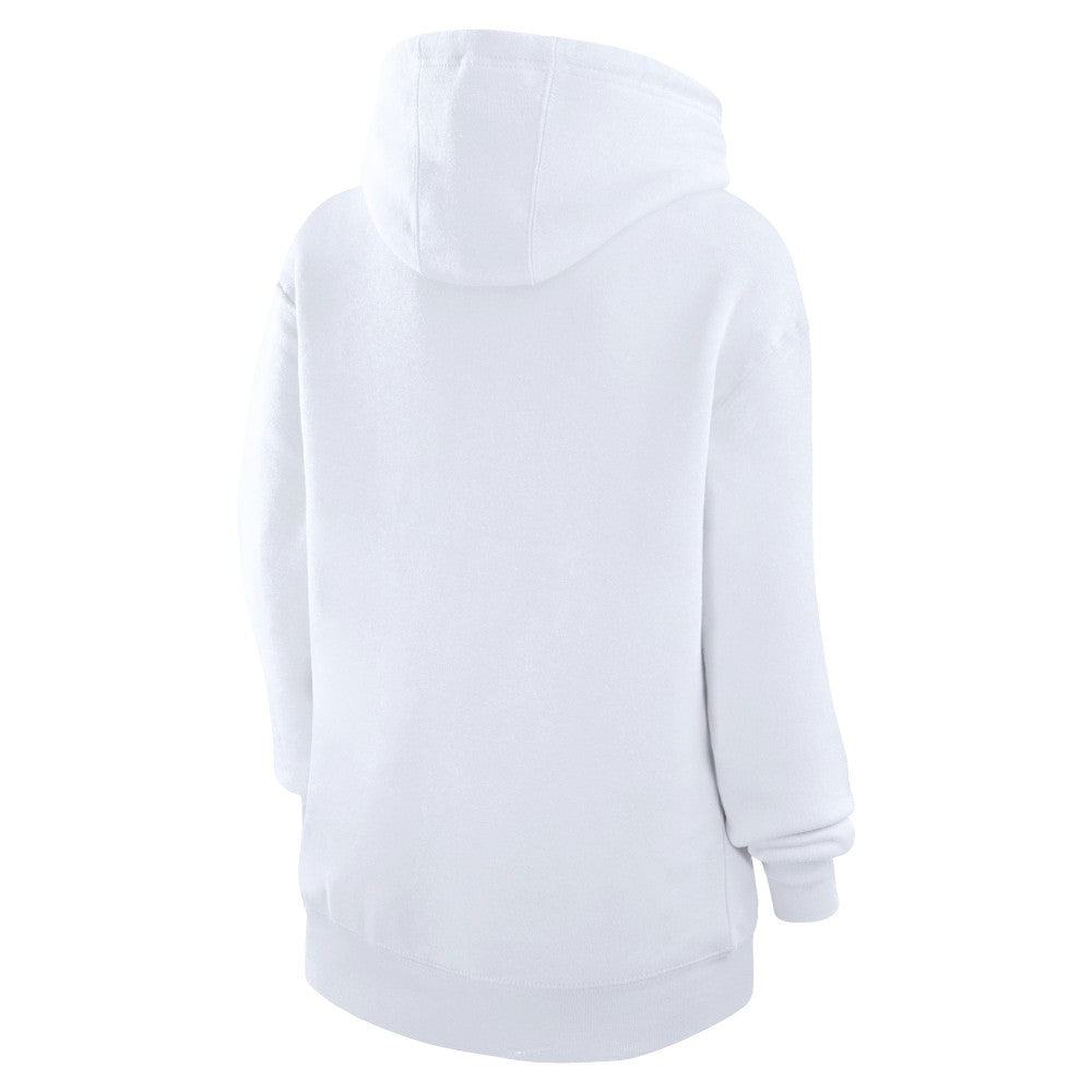 Los Angeles Angels G-III 4Her by Carl Banks Women's City Graphic Pullover Hoodie White