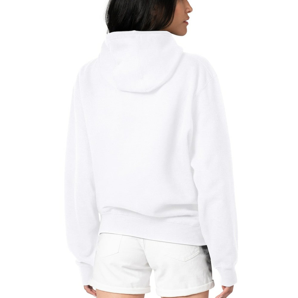 New York Yankees G-III 4Her by Carl Banks Women's City Graphic Pullover Hoodie White