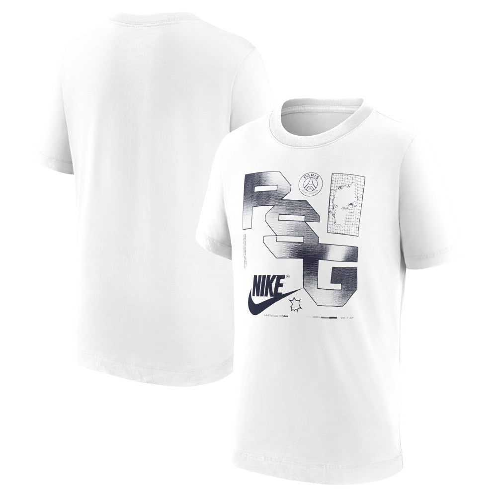 Paris Saint-Germain Youth Futura T-Shirt - White online