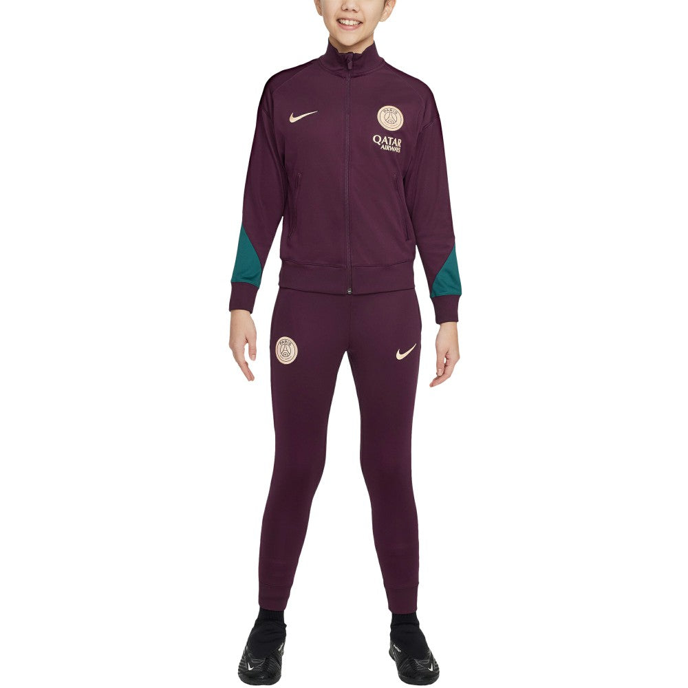 Paris Saint-Germain Youth 2024/25 Strike Performance Track Suit - Burgundy sale