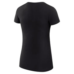 Chicago Blackhawks G-III 4Her by Carl Banks Women's Super-Slim Fit Lightweight Hockey Love T-Shirt - Black T-shirts