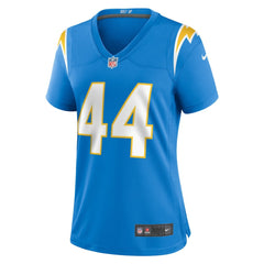Tanner Muse Los Angeles Chargers Women's Team Game Jersey - Powder Blue outlet