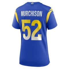Larrell Murchison Los Angeles Rams Women's Team Game Jersey - Royal discount