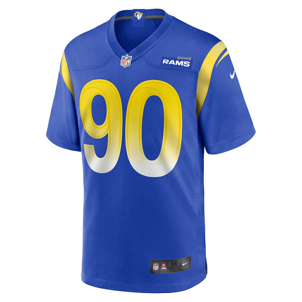 Earnest Brown IV Los Angeles Rams Team Game Jersey - Royal discount