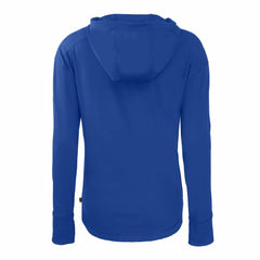 Buffalo Bills Cutter & Buck Women's Throwback Daybreak Eco Recycled Half-Zip Hoodie - Royal for sale