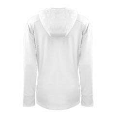 Chicago Bears Cutter & Buck Women's Throwback Daybreak Eco Recycled Half-Zip Hoodie - White discount