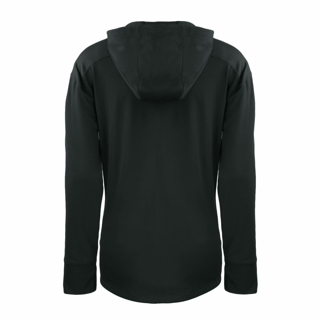 Detroit Lions Cutter & Buck Women's Throwback Daybreak Eco Recycled Half-Zip Hoodie - Black on sale