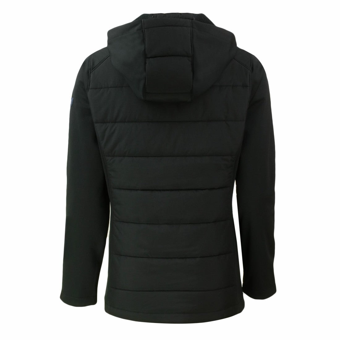 Detroit Lions Cutter & Buck Women's Throwback Evoke Hybrid Eco Softshell Recycled Full-Zip Hoodie Jacket - Black outlet