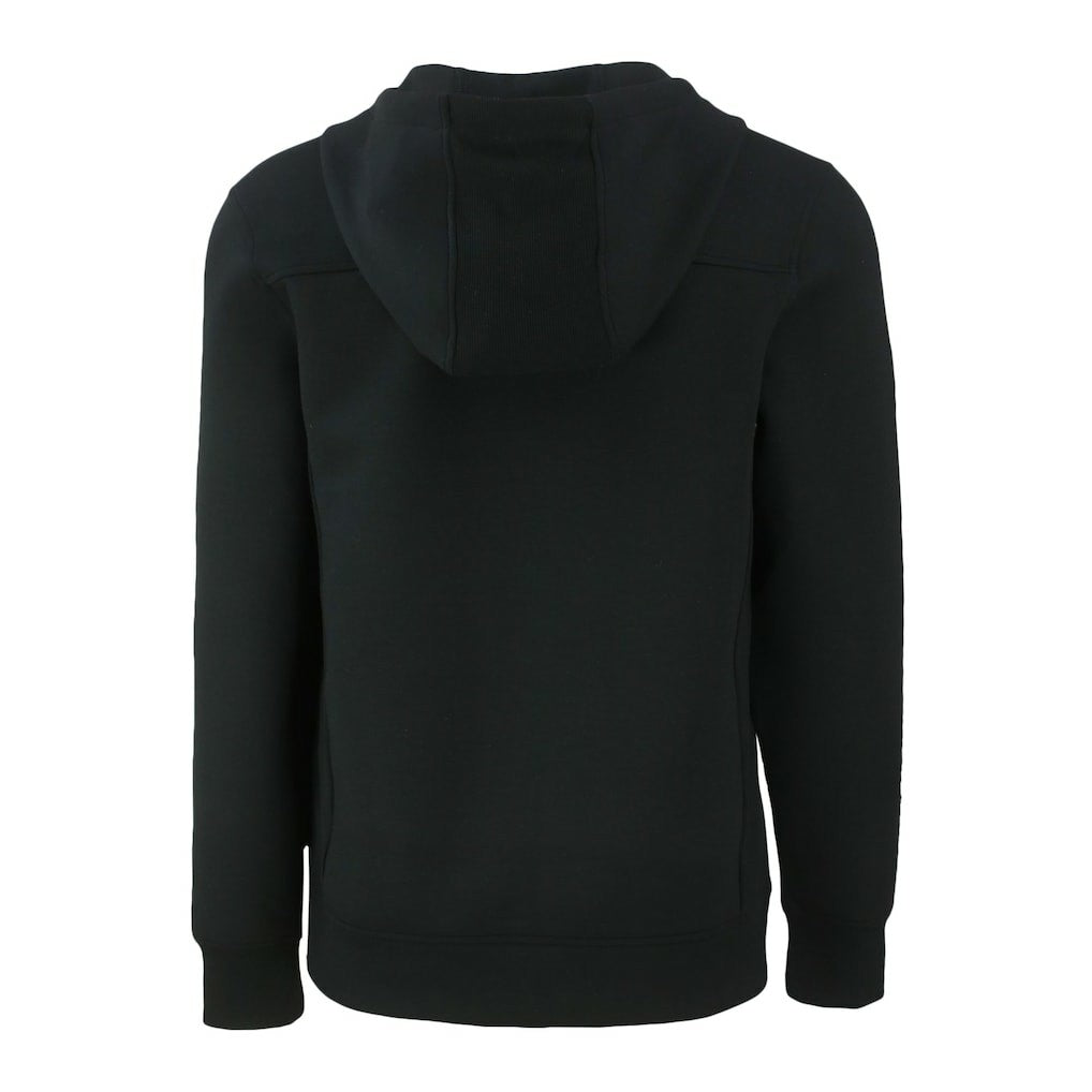 Atlanta Falcons Cutter & Buck Throwback Roam Eco Half-Zip Recycled Pullover Hoodie - Black cheap