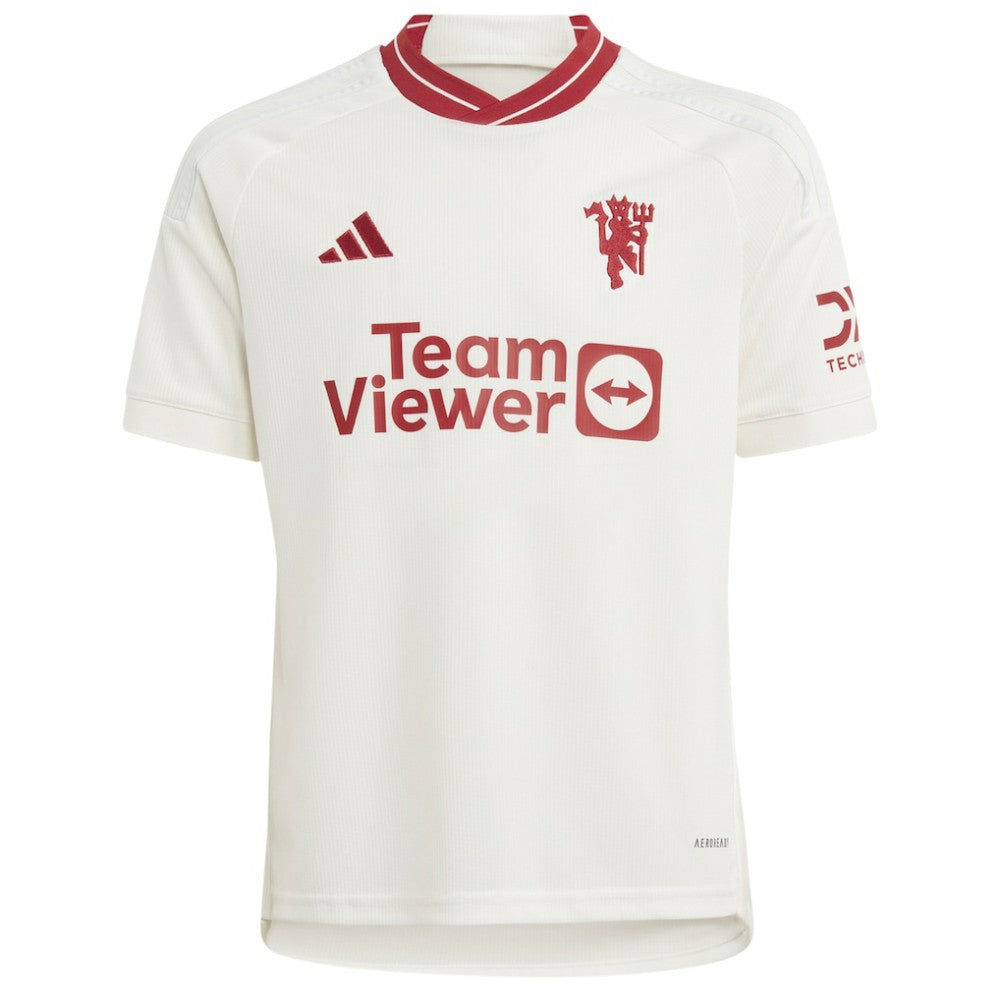 Alejandro Garnacho Manchester United Youth 2023/24 Third Replica Player Jersey – White sale