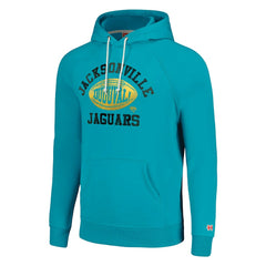 Jacksonville Jaguars Homage Unisex Hyperlocal Raglan Pullover Hoodie - Teal cheap