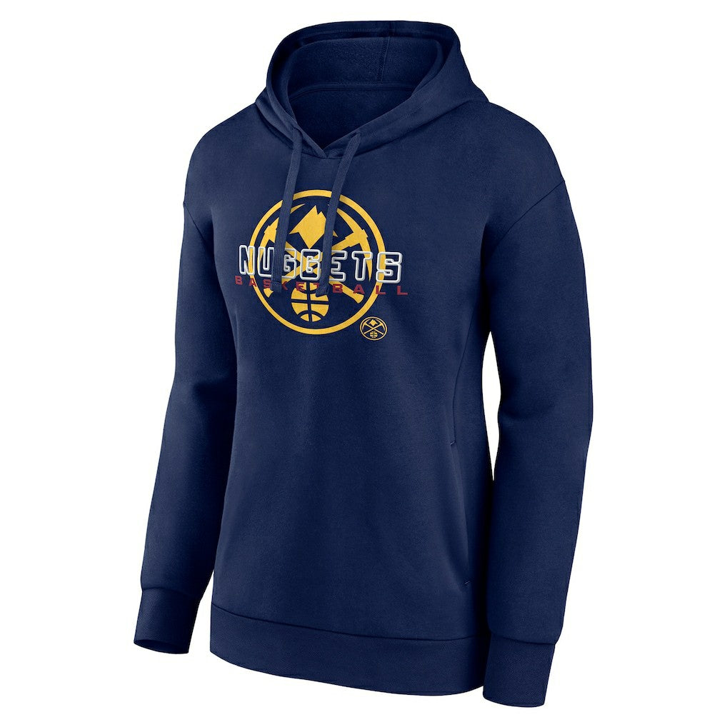 Denver Nuggets Women's Stellar Personalized Name & Number Pullover Hoodie sale - Navy online