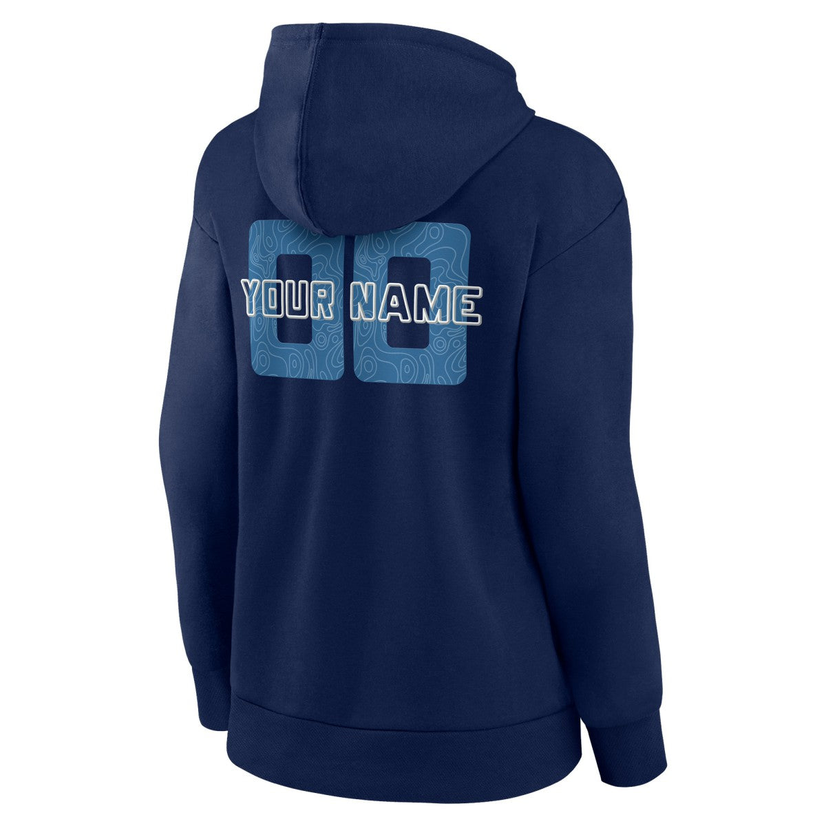 Minnesota Timberwolves Women's Stellar Personalized Name & Number Pullover Hoodie - Navy cheap