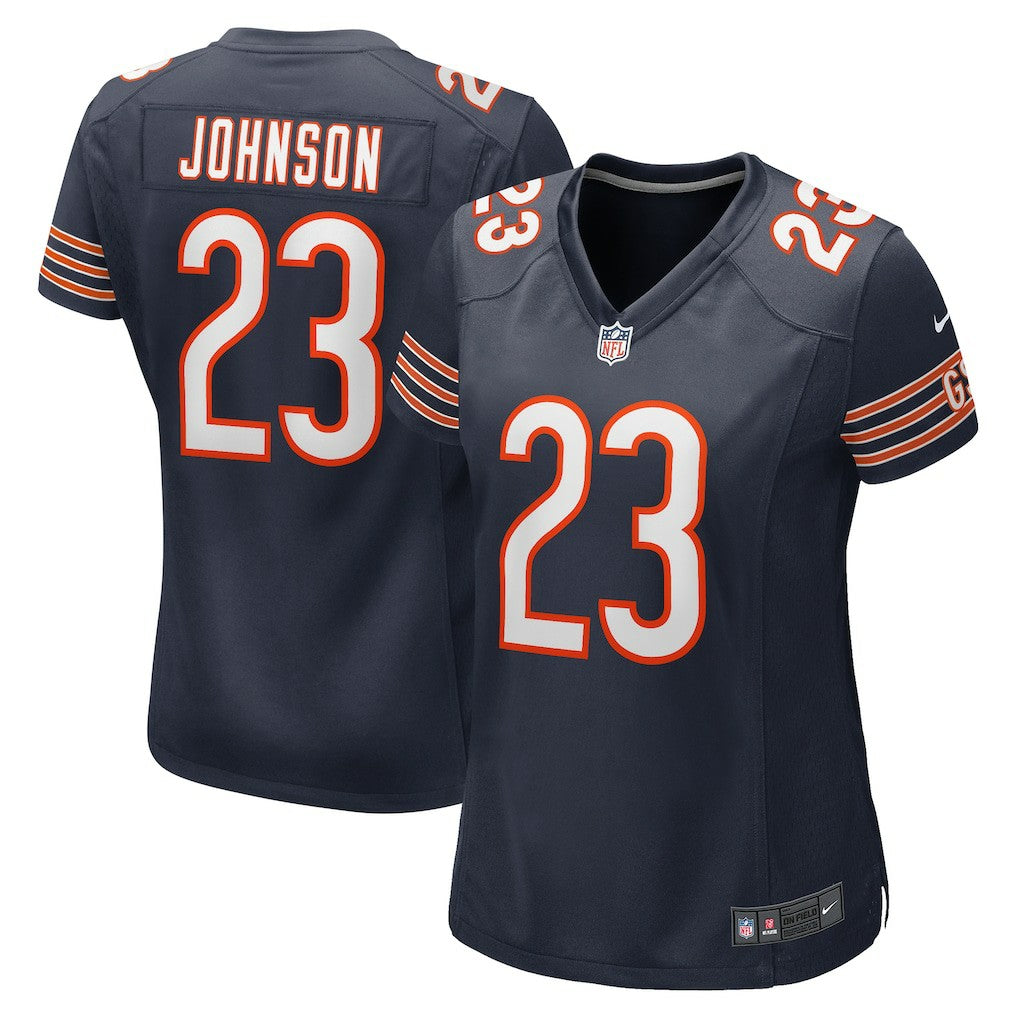 Roschon Johnson Chicago Bears Women's Team Game Jersey - Navy cheap