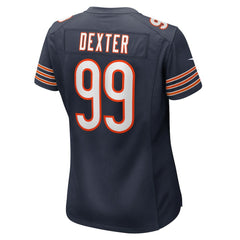 Gervon Dexter Sr Chicago Bears Women's Team Game Jersey - Navy online