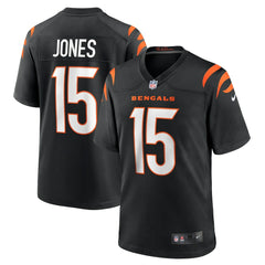 Charlie Jones Cincinnati Bengals Team Game Jersey - Black outlet