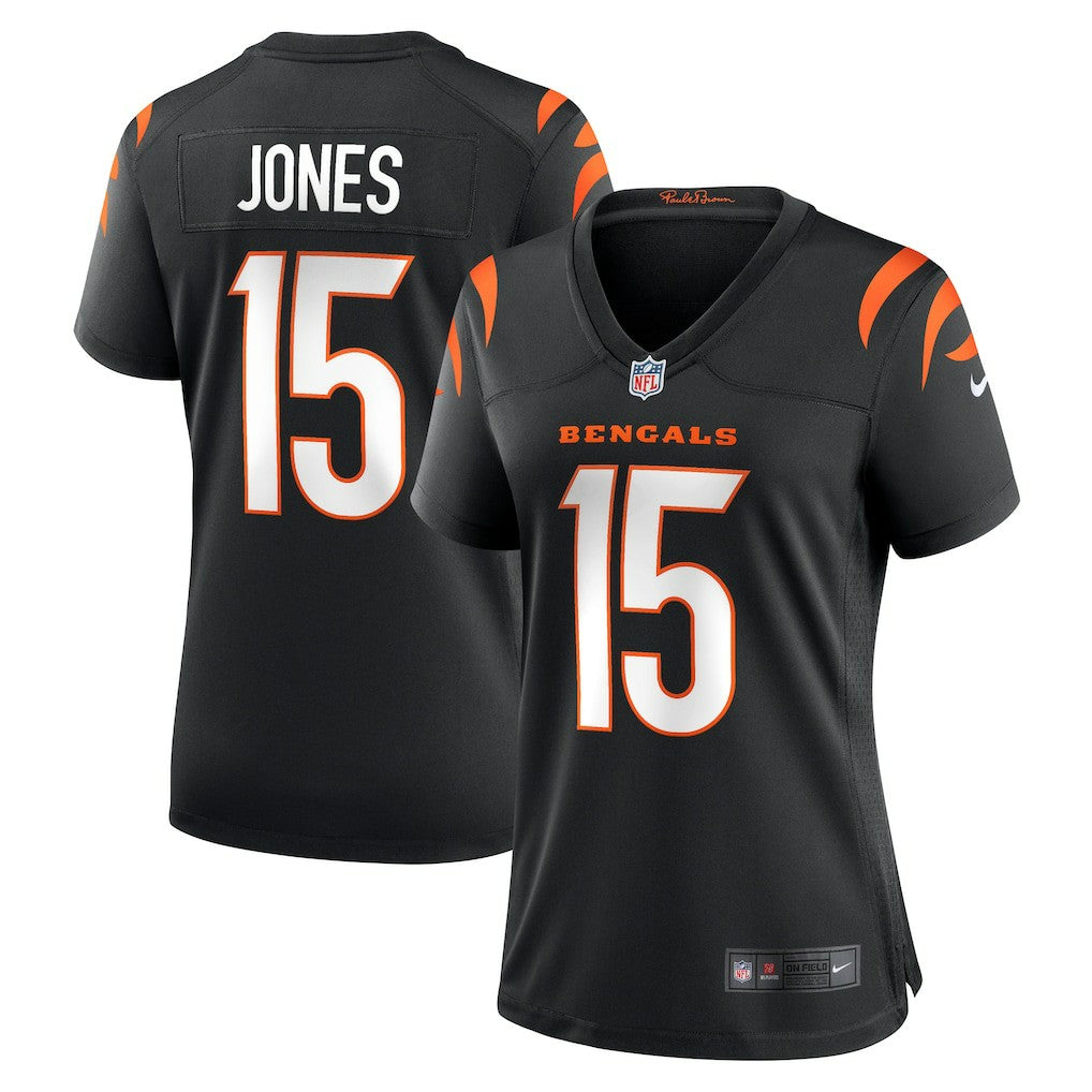 Charlie Jones Cincinnati Bengals Women's Team Game Jersey - Black online
