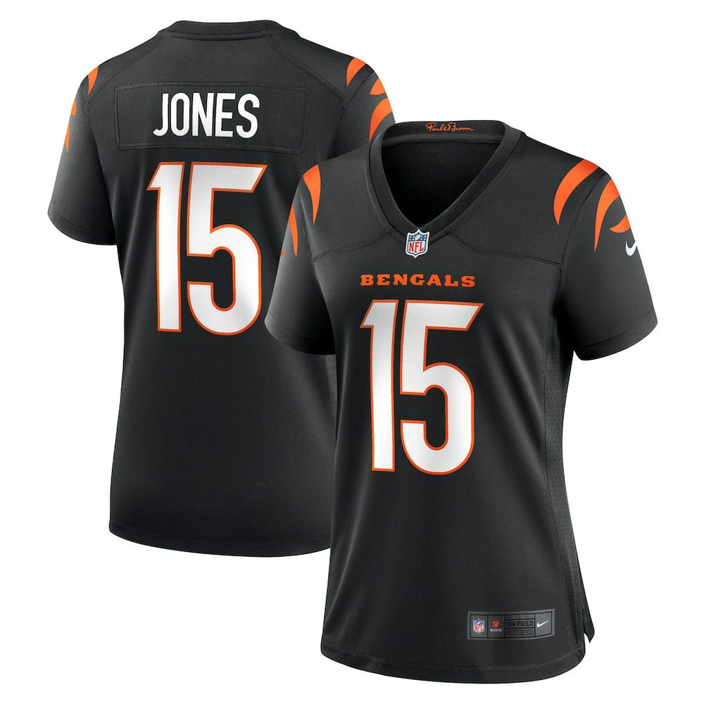 Charlie Jones Cincinnati Bengals Women's Team Game Jersey - Black online