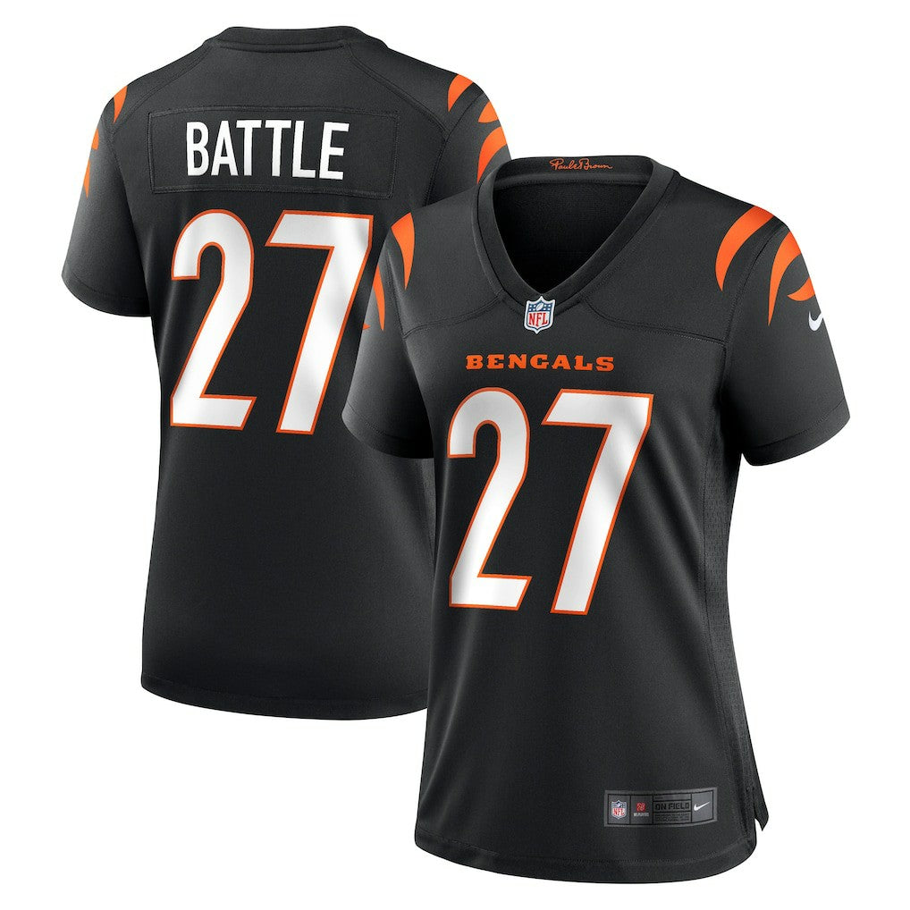 Jordan Battle Cincinnati Bengals Women's Team Game Jersey - Black sale