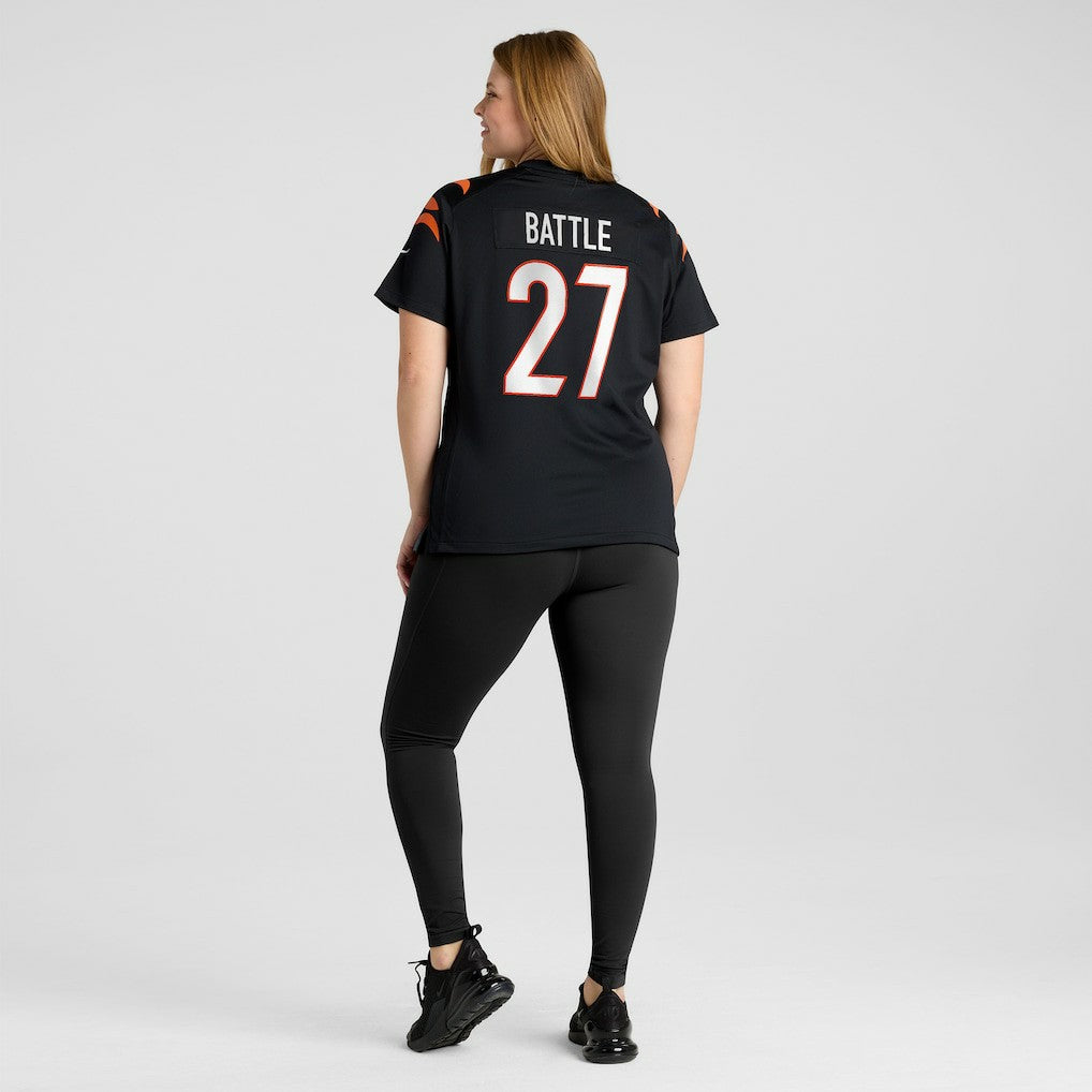 Jordan Battle Cincinnati Bengals Women's Team Game Jersey - Black sale