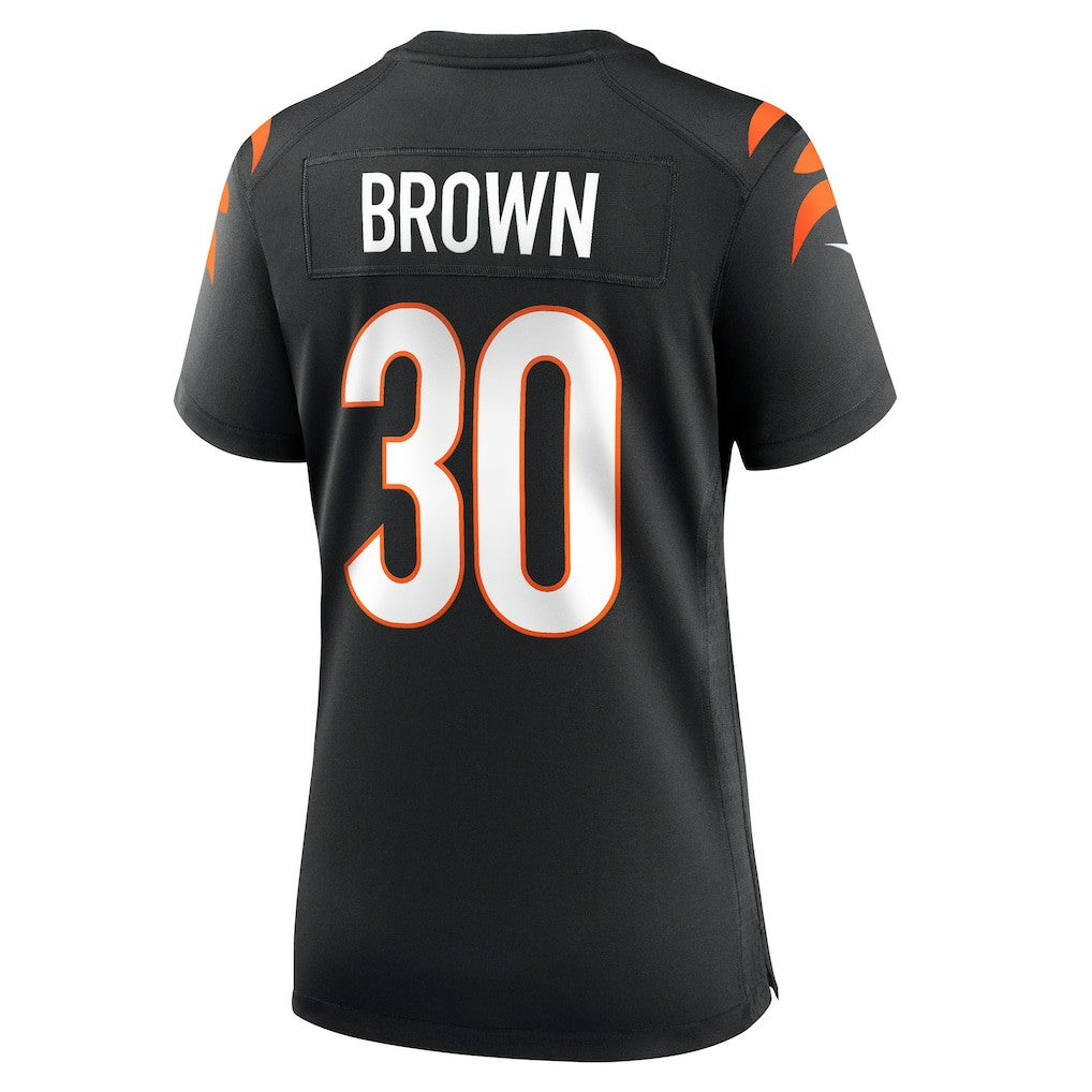 Chase Brown Cincinnati Bengals Women's Team Game Jersey - Black outlet